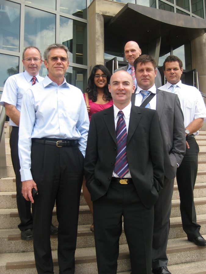 David Saylor and the Torres Strait Sea Claim legal team